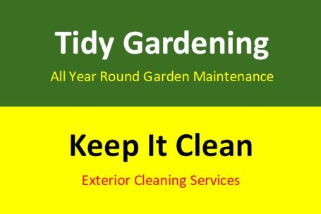 Tidy Gardening Services & Keep It Clean Logo